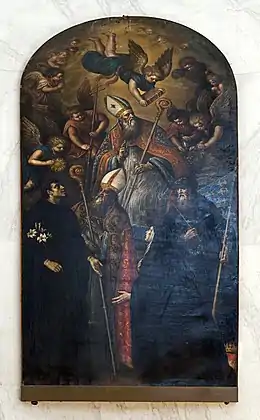 La Gloire de saint Augustin Leandro Bassano