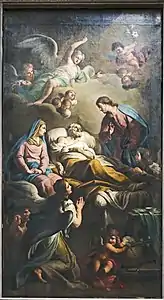 La Mort de saint Joseph  par Francesco Maggiotto