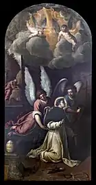 Victoire de saint Thomas d'Aquin sur la tentation  Palma il Giovane