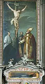 Crucifixion par Sebastiano Santi