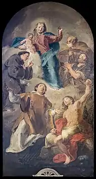 'La Vierge et l'Enfant Giovanni Battista Pittoni