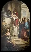 Présentation de l'enfant Jésus au temple  Francesco Zugno
