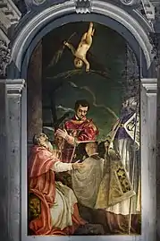 saint Laurent, entre saint Julien et saint Prosper  Paul Véronèse