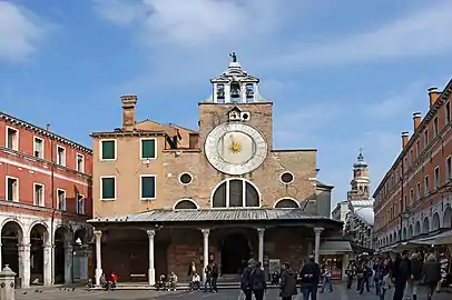 L'église Saint-Jacques du Rialto.