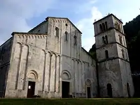 Vue de l'abbaye
