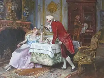 Idylle au temps de Louis XV (Idilio en los tiempos de Luis XV)