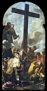 L’exaltation de la croix et saint Hélène église San Moisè