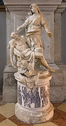 Antonio Corradini, église San Moisè, Venise.