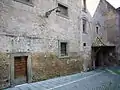 Sainte-Balbine : opus listatum des murs du couvent