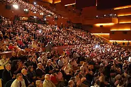 Intérieur du Kursaal pendant le festival de 2006