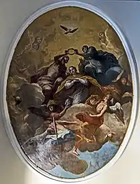 Le couronnement de la Vierge - église San Vito de Trévise