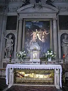 Reliquaire de la chapelle Salviati de l'église du couvent  San Marco à Florence.