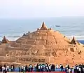 Le plus grand château de sable, référencé dans le Guinness Book (2017)