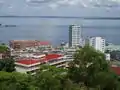 Vue sur Sandakan