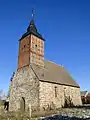 Vue de l'église de Sandhagen