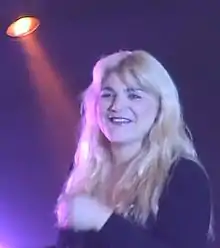 Sandra Kim, gagnante du Concours en 1986 pour la Belgique.