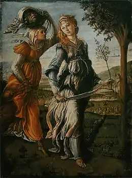 Version de Sandro Botticelli, vers 1470.