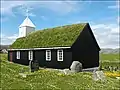 Église en bois de Sandur (îles Féroé)