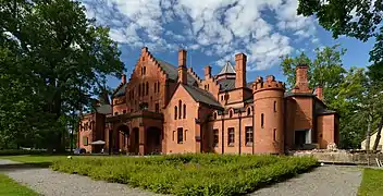 Château de Sagnitz à Sangaste.