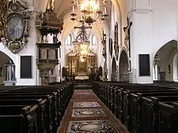 Intérieur de l'église Sainte-Marie