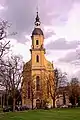 Vue du clocher de la basilique