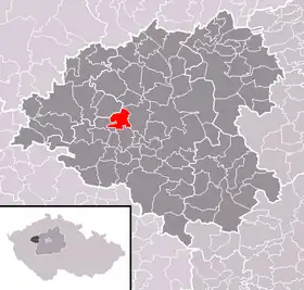 Localisation de Šanov