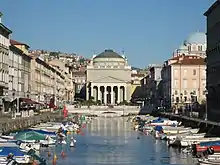 Vue depuis le Canal Grande.