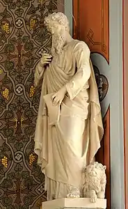 Statue de Saint Marc.