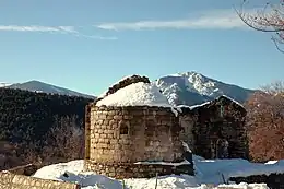 Ruines de l'église Saint-Pierre.