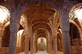 Crypte de la collégiale de Cardona