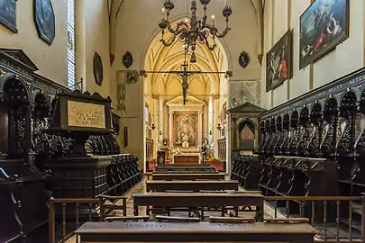 Intérieur de la chapelle Giusti