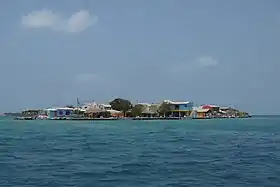 Vue générale de l'île.