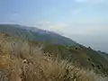 Paysage de la chaîne des monts Sainte Lucie (Santa Lucia Range), depuis Ewoldsen, Parc d'état Pfeiffer Big Sur