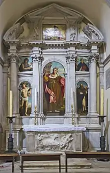 Polyptyque de sainte Barbara, Palma le Vieux