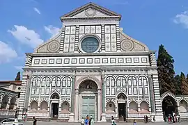 Basilique Santa Maria Novella (Florence, 1470).