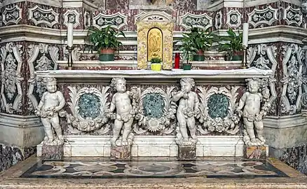 L'autel par Giuseppe Pozzo