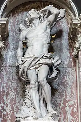Saint Sébastien par Bernardo Falconi