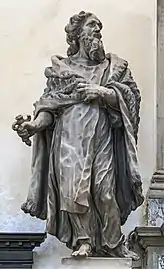 Élie par Tommaso Rues, église Santa Maria dei Carmini.