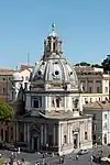 Église Santa Maria di Loreto à Rome.