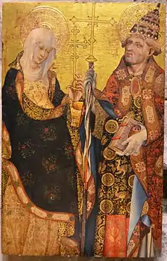 Sainte Marthe et saint Clément (Musée de la cathédrale de Valence)