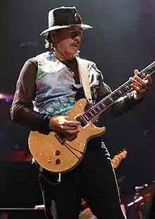 Carlos Santana.