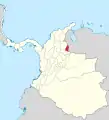 La province de Santander en 1855.