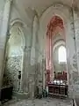 Transept, vue nord-sud.