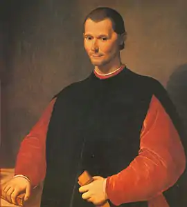 Nicolas MachiavelPalazzo Vecchio, Florence.