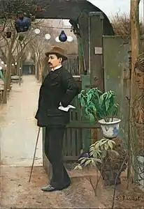 Portrait de Miquel Utrillo, entre 1890 et 1891, Barcelone, musée national d'Art de Catalogne.