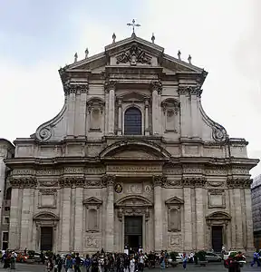 Église Saint-Ignace-de-Loyola de Rome (1626).
