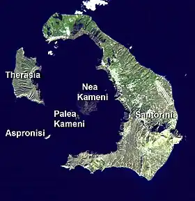 Image illustrative de l'article Caldeira de Santorin