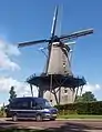 Santpoort, le moulin : windmolen de Zandhaas.