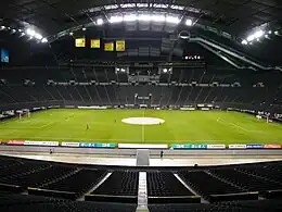 Photographie intérieure du Stade Sapporo Dome