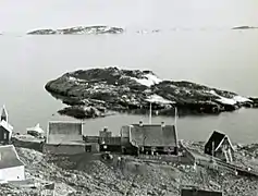 Village de Saqqaq en 1900.